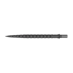 Náhradní hroty na steel šipky Cuesoul Touch Point II Cuts Gun Grey, 41mm, 3ks