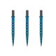 Náhradní hroty na steel šipky Cuesoul Touch Point II V Cuts duhové, 29mm, 3ks
