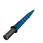 Náhradní hroty na steel šipky Cuesoul Touch Point II V Cuts duhové, 29mm, 3ks