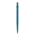 Náhradní hroty na steel šipky Cuesoul Touch Point II V Cuts duhové, 41mm, 3ks