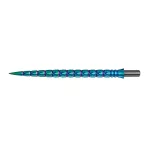 Náhradní hroty na steel šipky Cuesoul Touch Point II V Cuts duhové, 41mm, 3ks