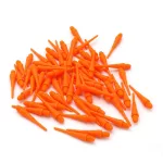 Náhradní plastové hroty Cuesoul oranžové 32mm 100ks na soft šipky