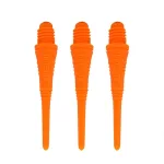 Náhradní plastové hroty Cuesoul oranžové 32mm 100ks na soft šipky