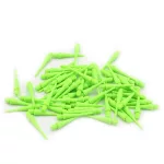 Náhradní plastové hroty Cuesoul lime zelené 32mm 100ks na soft šipky