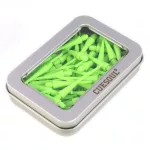 Náhradní plastové hroty Cuesoul lime zelené 32mm 100ks na soft šipky