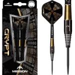 Sada steel šipek Mission Crypt 23g M2, 90% wolfram