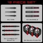 Šipky soft Harrows Ryan Searle Series 3 18g 90% wolfram