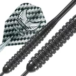 Sada steel šipek Harrows Black Arrow 20g K, Brass