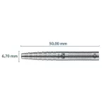 Šipky Harrows steel Wolfram 24g, 97% wolfram
