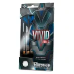 Sada steel šipek Harrows Vivid R Blue 21g, brass