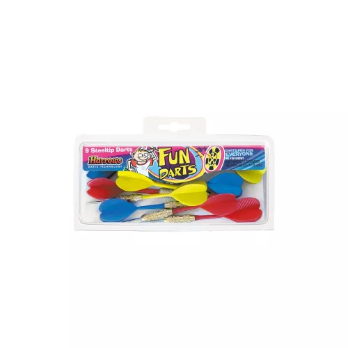 Šípky Harrows Darts Fun steel 14g, brass