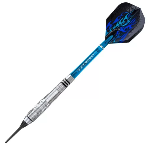 Sada soft šipek Harrows Blaze B 18g, Inox