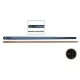 Snookerové tágo BCE Extreme ER-60, dvoudílné, 145cm