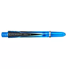 Násadky na šipky Harrows Supergrip Ignite Aqua, dlouhé 47mm