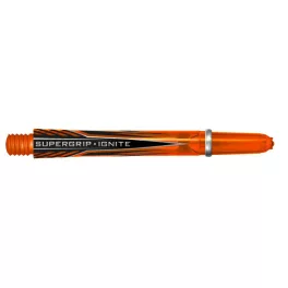 Násadky na šipky Harrows Supergrip Ignite oranžové, dlouhé 47mm