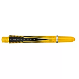 Násadky na šipky Harrows Supergrip Ignite žluté, dlouhé 47mm