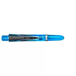 Násadky na šipky Harrows Supergrip Ignite Aqua, midi 40mm