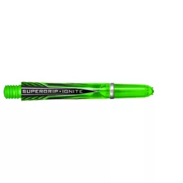 Násadky na šipky Harrows Supergrip Ignite zelené, midi 40mm