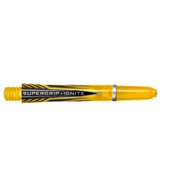 Násadky na šipky Harrows Supergrip Ignite žluté, midi 40mm
