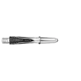 Násadky na šipky Harrows Supergrip Ignite průsvitné, krátké 33mm