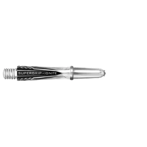Násadky na šipky Harrows Supergrip Ignite průsvitné, krátké 33mm