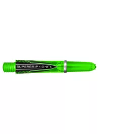 Násadky na šipky Harrows Supergrip Ignite zelené, krátké 33mm