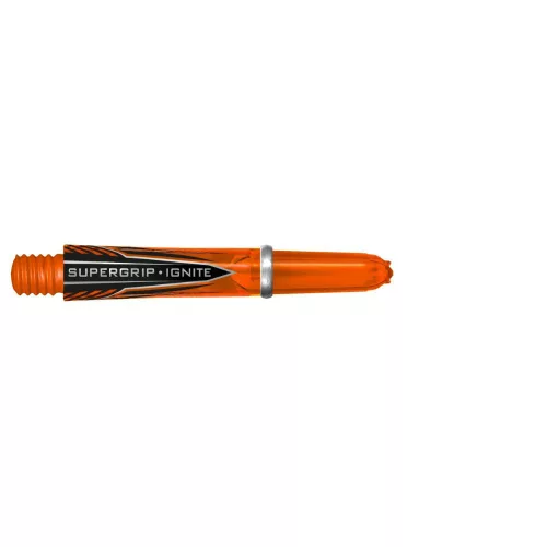 Násadky na šipky Harrows Supergrip Ignite oranžové, krátké 33mm
