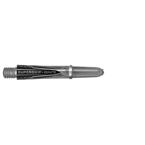 Násadky na šipky Harrows Supergrip Ignite kouřové, krátke 33mm