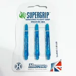 Násadky na šipky Harrows Supergrip aqua, dlouhé