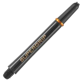 Násadky na šipky Harrows Supergrip černé, zlaté, dlouhé