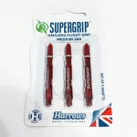 Násadky na šipky Harrows Supergrip červené, dlouhé