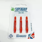 Násadky na šipky Harrows Supergrip oranžové, středné