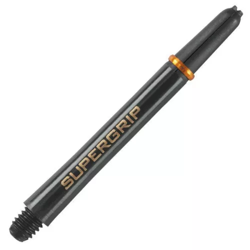 Násadky na šipky Harrows Supergrip černé, zlaté, krátké