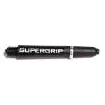 Násadky na šipky Harrows Supergrip černé, stříbrné, krátké