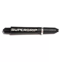 Násadky na šipky Harrows Supergrip černé, stříbrné, krátké