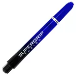 Násadky na šipky Harrows Supergrip Fusion černé, modré, dlouhé