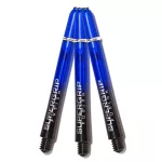 Násadky na šipky Harrows Supergrip Fusion černé, modré, dlouhé