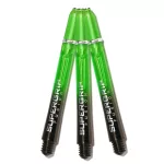 Násadky na šipky Harrows Supergrip Fusion černé, zelené, dlouhé