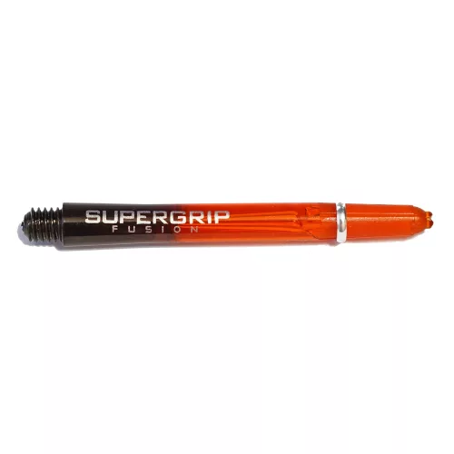 Násadky na šipky Harrows Supergrip Fusion černé, oranžové, dlouhé