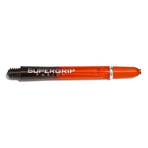 Násadky na šipky Harrows Supergrip Fusion černé, oranžové, dlouhé