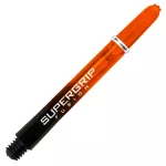 Násadky na šipky Harrows Supergrip Fusion černé, oranžové, dlouhé
