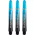 Násadky na šipky Harrows Supergrip Fusion černé, aqua, středné