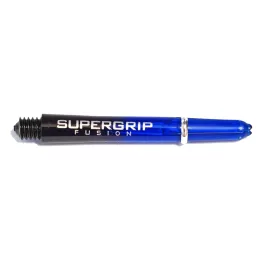 Násadky na šipky Harrows Supergrip Fusion černé, modré, středné