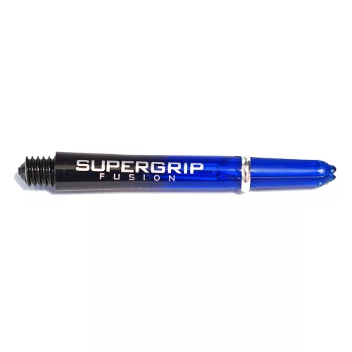 Násadky na šipky Harrows Supergrip Fusion černé, modré, středné