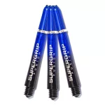 Násadky na šipky Harrows Supergrip Fusion černé, modré, středné