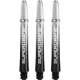 Násadky na šipky Harrows Supergrip Fusion černé, clear, střední