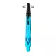 Násadky na šipky Harrows Carbon 360 aqua modré, dlouhé 47mm, otočné