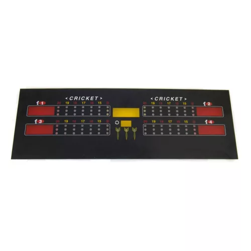 Vrchné plexisklo s fóliou k Euro Dartu