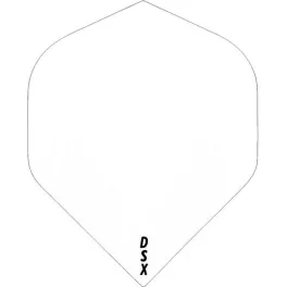 Letky na šipky Designa DSX100 bílé No2 100 mikronové