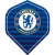 Letky na šipky Chelsea FC, pruhované, No2, 100 mikron